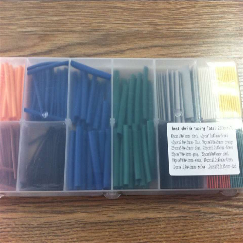 280 pcs Heat shrink tube kits