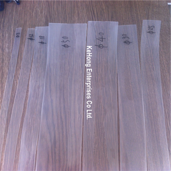 High temperature resistant Clear FEP 200 heat shrink tubing