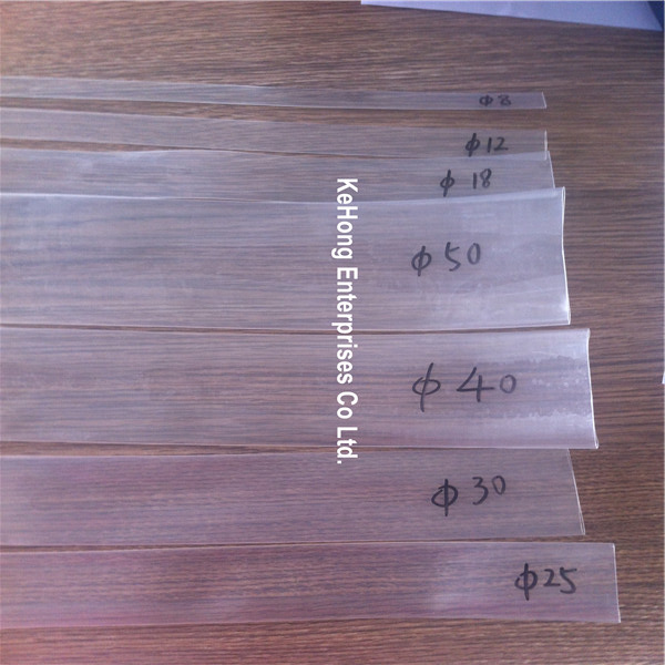 High temperature resistant Clear FEP 200 heat shrink tubing