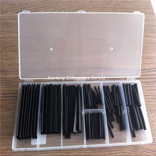 Good quality assorted heat shrink tubing with adhesive