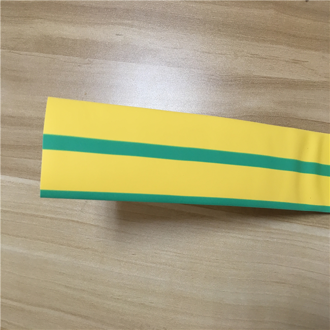 Yellow green heat shrink tubing