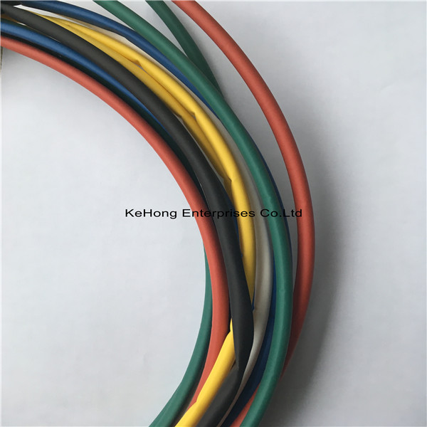 Flexible, shiny general-purpose polyolefin heat shrink tubing