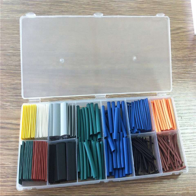 Adhesive lined heat shrink tubing assortment