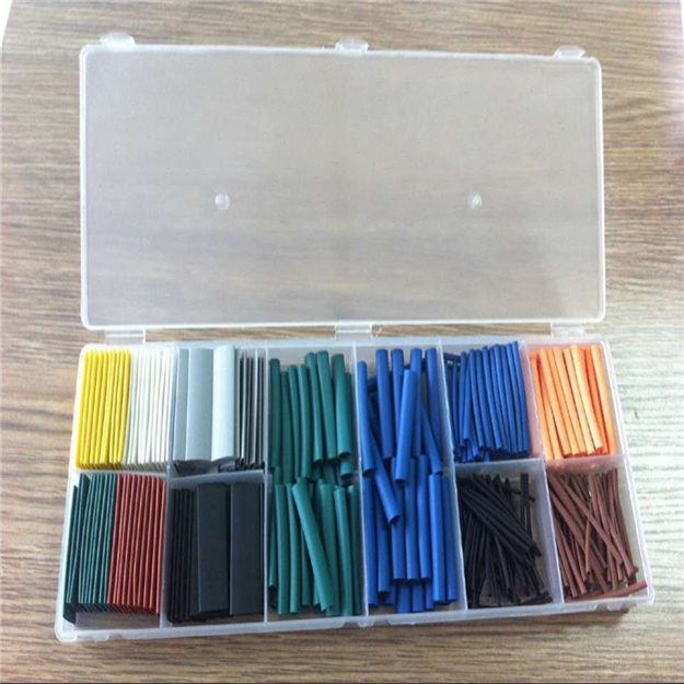 Adhesive lined heat shrink tubing assortment