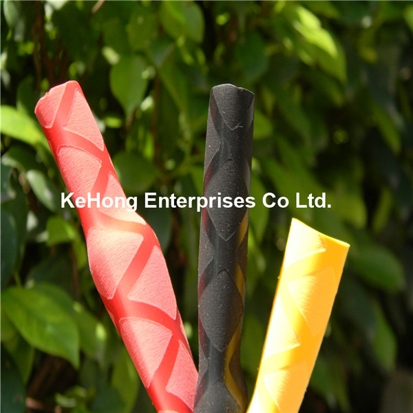 Flexible non slip heat shrink tube of  Badminton racket