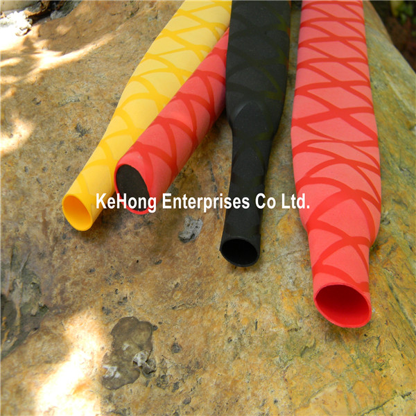 Flexible and comfortable non slip shrink tube for baffy