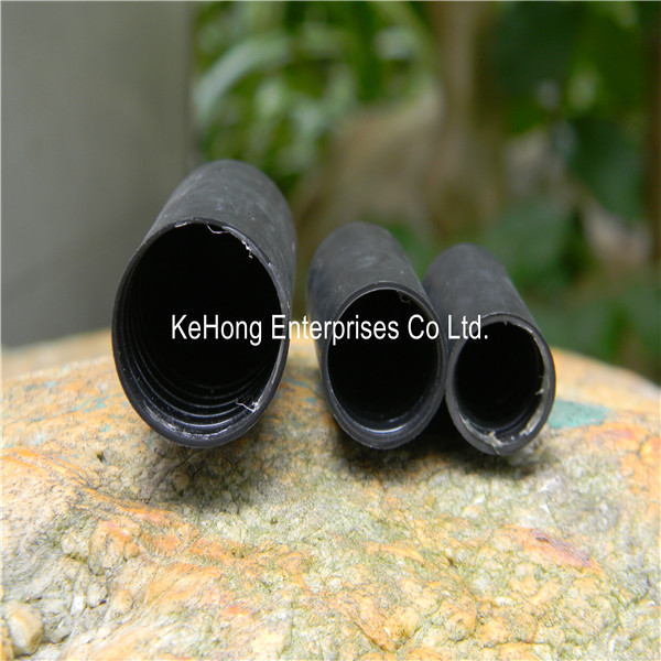 Cable End cap with spiral adhesive