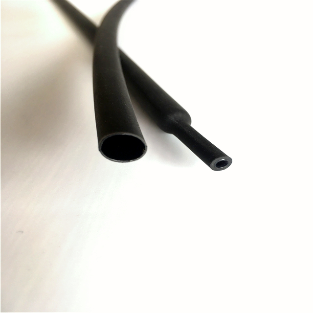 Semi rigid heat shrink tube for automotive fuel line corrosion proof