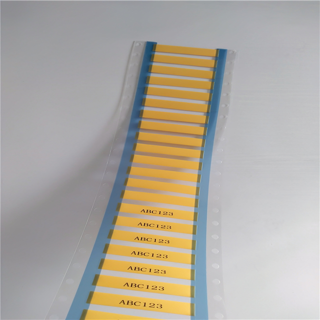 Heat Shrink Cable Identification Tube Printable Label Wire Marker Sleeve