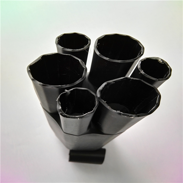 6 cores Cable breakout with spiral adhesive backing