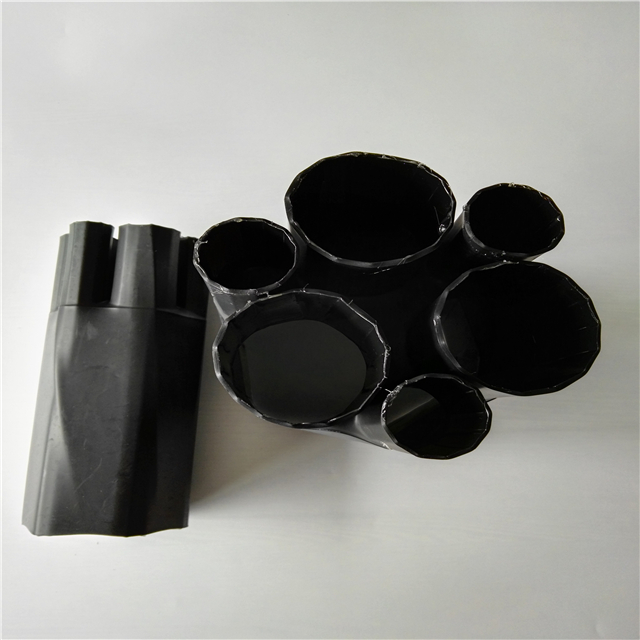 6 cores Cable breakout with spiral adhesive backing