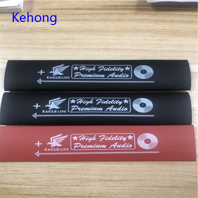 Customized Printing PE Heat Shrink Tube High Voltage Printing Logo Insulation